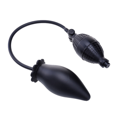 Inflatable Anal Plug Dengan Pompa Anal Dildo Pijat Butt Plug Yang Dapat Diperluas Mainan Seks Untuk Pria