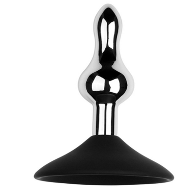 Kunci Butt Plug Stainless Steel Diamond Silver Crystal Perhiasan Vagina Mainan Seks Metal Thread Anal Plug Set Untuk Dewasa