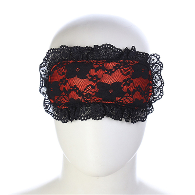 Flirting Lace Eye Blindfold untuk Dewasa Perbudakan Flirting Blindfold Harga Pabrik Sinful Pink Blindfold Bondage Toy