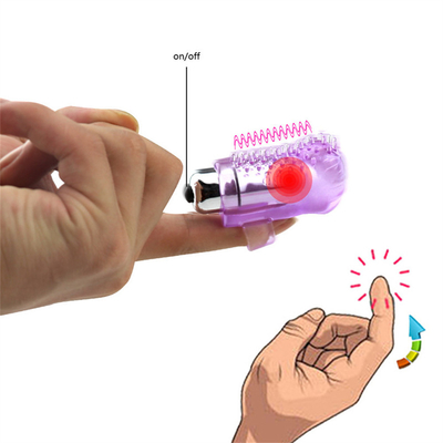Vibrating Penis Ring Menunda Ejakulasi Sleeve Vibrator Penis Ring Karet Untuk Pria