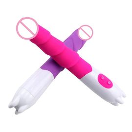 6 Kecepatan Vibrator untuk Wanita G Spot Pijat Mainan Seks, Vibrator Anal Intim Dewasa Masturbasi Mainan Erotis