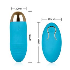 Medis Silicone Bluetooth Vibrating Egg Vibrator Tahan Air Untuk Wanita