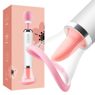 100% Tahan Air Sex Toy G Spot Vibrator Sex Lidah Vibrator Untuk Wanita