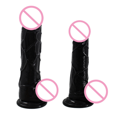 7 Inches TPE Realistis Dildo Sex Toys untuk Wanita Hot Sale Penis Palsu