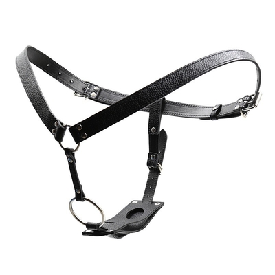 3 Ukuran Hitam Strapless Strap Di Dildo Harness Untuk Wanita Pria Kulit