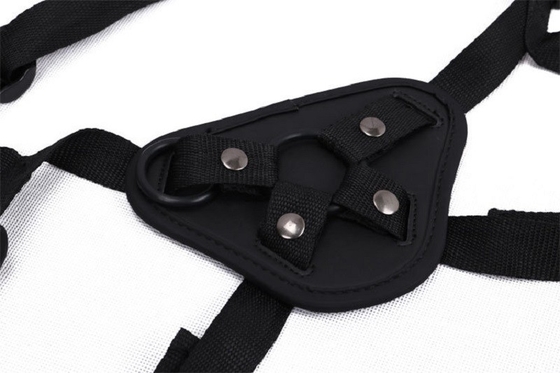 Tali Kulit Lesbian Pada Celana Dildo Belt Artificial Harness Hollow