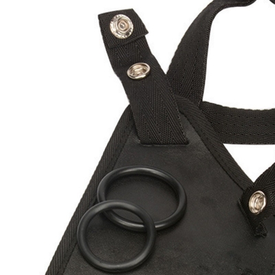 Tali Kulit Lesbian Pada Celana Dildo Belt Artificial Harness Hollow