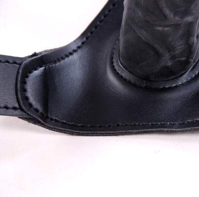 Lesbian 4 Inci Dengan Sucker Wearable Penis Belt Medis PVC PU Sex Toys