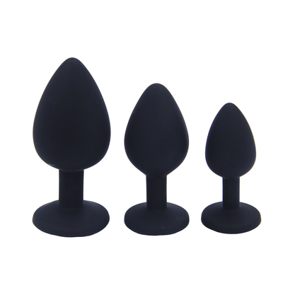Mainan Seks untuk Pria Mainan Seks Butt Plug Anal Mainan Seks Silikon Medis Seks Anal Plug 41 Mm X 92 Mm Ukuran