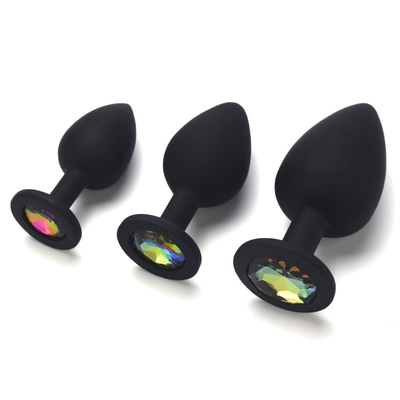 Mainan Seks untuk Pria Mainan Seks Butt Plug Anal Mainan Seks Silikon Medis Seks Anal Plug 41 Mm X 92 Mm Ukuran