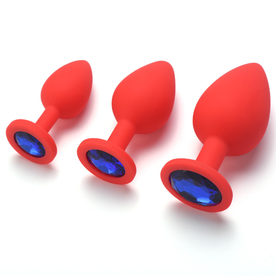 Mainan Seks untuk Pria Mainan Seks Butt Plug Anal Mainan Seks Silikon Medis Seks Anal Plug 41 Mm X 92 Mm Ukuran