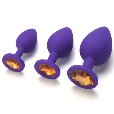 Mainan Seks untuk Pria Mainan Seks Butt Plug Anal Mainan Seks Silikon Medis Seks Anal Plug 41 Mm X 92 Mm Ukuran