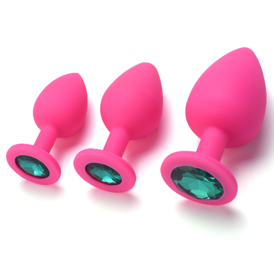 Mainan Seks untuk Pria Mainan Seks Butt Plug Anal Mainan Seks Silikon Medis Seks Anal Plug 41 Mm X 92 Mm Ukuran