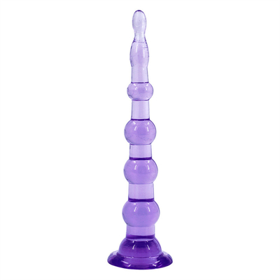6 Manik-manik Dan 7 Manik-manik Anal Butt Plug, Prostage Massager Dildo Anal Trainer Toy