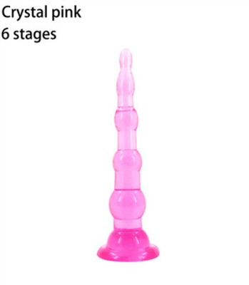 6 Manik-manik Dan 7 Manik-manik Anal Butt Plug, Prostage Massager Dildo Anal Trainer Toy