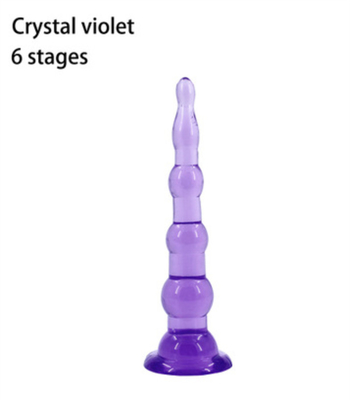 6 Manik-manik Dan 7 Manik-manik Anal Butt Plug, Prostage Massager Dildo Anal Trainer Toy