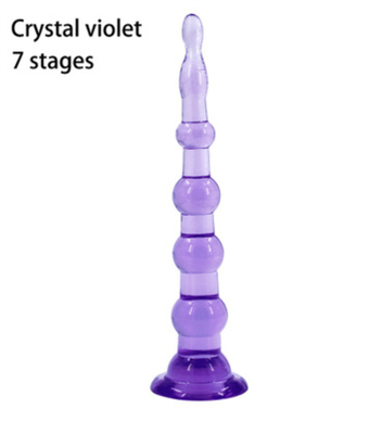 6 Manik-manik Dan 7 Manik-manik Anal Butt Plug, Prostage Massager Dildo Anal Trainer Toy
