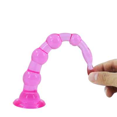 6 Manik-manik Dan 7 Manik-manik Anal Butt Plug, Prostage Massager Dildo Anal Trainer Toy