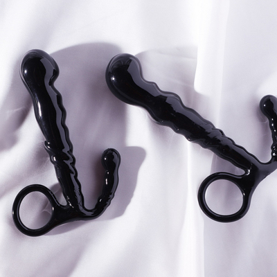 Lembut Tahan Air 3pcs Bead Butt Plug, Anal Plug Hollow Prostat Massager