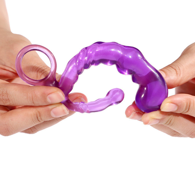 Lembut Tahan Air 3pcs Bead Butt Plug, Anal Plug Hollow Prostat Massager