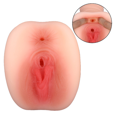 Realistis Bertekstur Vagina Elastis Vagina Saku Untuk Pria Seks