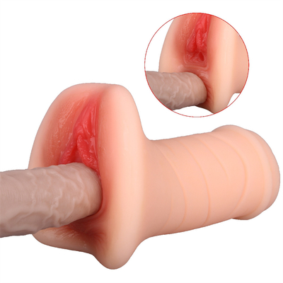 Realistis Bertekstur Vagina Elastis Vagina Saku Untuk Pria Seks
