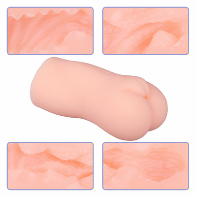 Realistis Vagina Pussy Mulut Mainan Masturbasi Tidak Vibrator Dewasa Saku Mulut Pria Masturbasi Cup Produk Seks untuk Pria