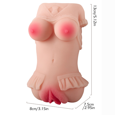 Baru Dewasa Realistis Mulut Vagina Buatan Oral Anal Vagina Saku 3 In 1 Masturbasi Pria Dewasa Mainan Seks