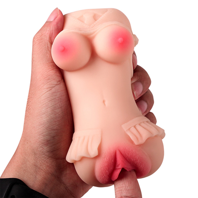 Baru Dewasa Realistis Mulut Vagina Buatan Oral Anal Vagina Saku 3 In 1 Masturbasi Pria Dewasa Mainan Seks