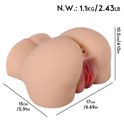 Lembut Dewasa 1.2KG Pria Masturbasi untuk Pria Boneka Seks untuk Pria PUS Saku Mainan Seks untuk Pria dengan Vagina anal Xxxx Gadis Vide