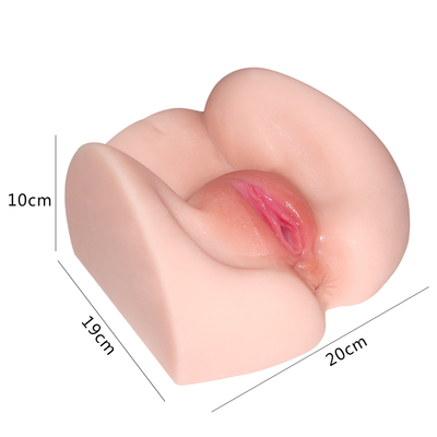 Realistis Ribbed Masturbator Vagina Ukuran Hidup Bokong Pantat