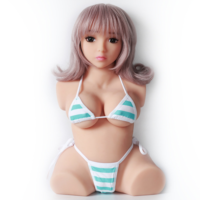 Setengah Tubuh Boneka Seks Dewasa Mainan Jepang Vagina Pantat Besar Alami Wanita Cina Pussy Boneka untuk Pria Pria Masturbasi