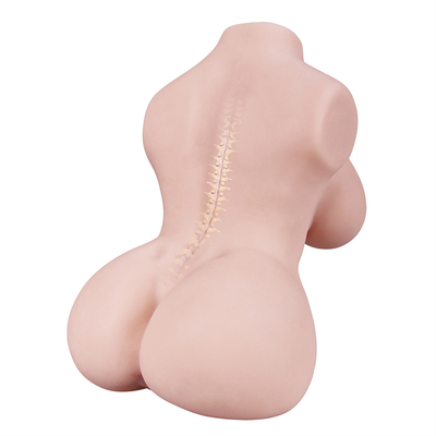 Manusia Hidup Lembut Payudara Besar Tubuh Dewasa Boneka Seks Pria Masturbator untuk Pria 3D Realistis Bertekstur Vagina dengan Anal ChannelPop
