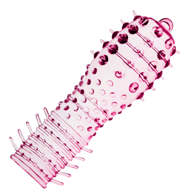 Hot Sale Sex Toy Crystal Pembesaran Penis Lengan untuk Pria