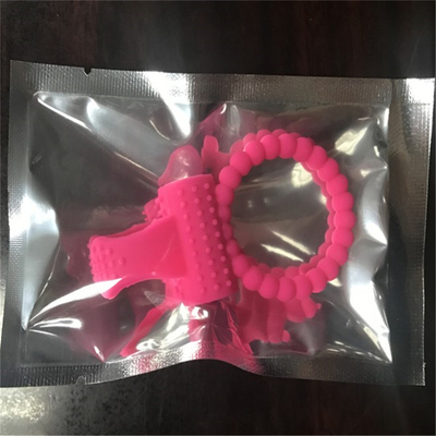 Silikon Medis Cock Ring Vibrator Penis Cincin untuk Pria Penundaan Kunci