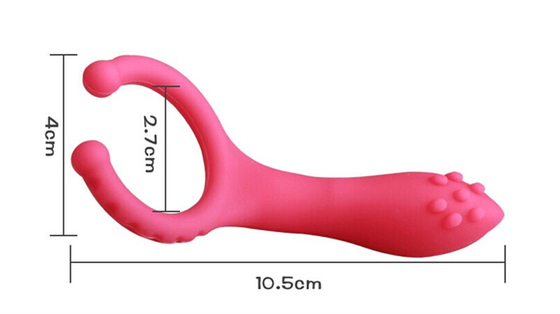 Mainan Seks Bergetar Klem Puting Dengan G Spot Vibrator Untuk Wanita