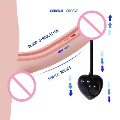 Karet Penis Cincin Silikon Vibrator Menunda Ejakulasi Bergetar Ayam Cincin untuk Pria Mainan Seks