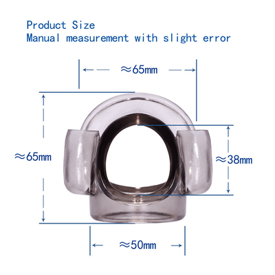 Free TPE G Spot Produk Dewasa Pria Vibrating Penis Penis Ring Untuk Penis
