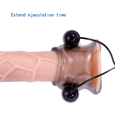 Free TPE G Spot Produk Dewasa Pria Vibrating Penis Penis Ring Untuk Penis