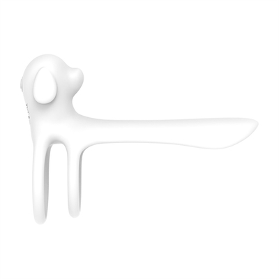 Silicone Triangle Penis Ring Dengan Teasing Tail / Stretchy Penis Ring Untuk Penis Stimulasi