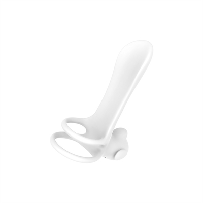 Silicone Triangle Penis Ring Dengan Teasing Tail / Stretchy Penis Ring Untuk Penis Stimulasi