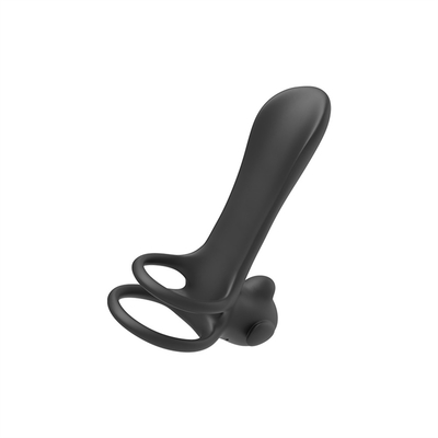 Silicone Triangle Penis Ring Dengan Teasing Tail / Stretchy Penis Ring Untuk Penis Stimulasi