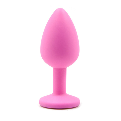 Portable Silikon Permata Kesucian Anal Plug Dewasa Mainan Butt Plug Anal Gay Mainan Dewasa untuk Pria