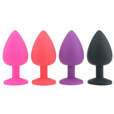 Portable Silikon Permata Kesucian Anal Plug Dewasa Mainan Butt Plug Anal Gay Mainan Dewasa untuk Pria