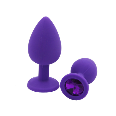 Portable Silikon Permata Kesucian Anal Plug Dewasa Mainan Butt Plug Anal Gay Mainan Dewasa untuk Pria