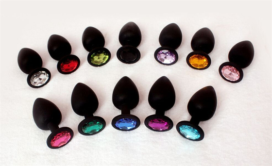 Portable Silikon Permata Kesucian Anal Plug Dewasa Mainan Butt Plug Anal Gay Mainan Dewasa untuk Pria