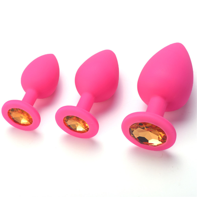Portable Silikon Permata Kesucian Anal Plug Dewasa Mainan Butt Plug Anal Gay Mainan Dewasa untuk Pria