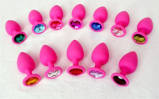 Portable Silikon Permata Kesucian Anal Plug Dewasa Mainan Butt Plug Anal Gay Mainan Dewasa untuk Pria