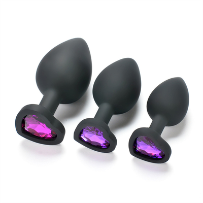 Portable Silikon Permata Kesucian Anal Plug Dewasa Mainan Butt Plug Anal Gay Mainan Dewasa untuk Pria
