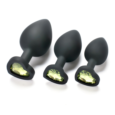 Portable Silikon Permata Kesucian Anal Plug Dewasa Mainan Butt Plug Anal Gay Mainan Dewasa untuk Pria